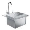 Sunstone Premium Water Sink With Faucet / Soap Dispenser / Grid Base
