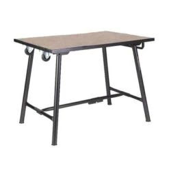Tuffbench + Folding Workbench C/w A Handle And Wheels