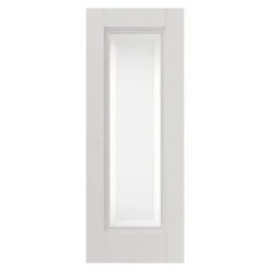 Belton White Primed Etched Glazed Internal Door - All Sizes