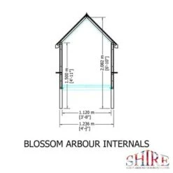 Blossom Arbour - 4ft X 2ft (Pressure Treated) -Build4less Shop BlossomArbourINTERNALS 700x ea5611cb 188e 4582 bb18 1a7edb937829
