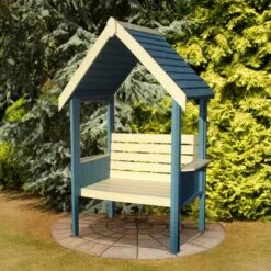 Blossom Arbour - 4ft X 2ft (Pressure Treated) -Build4less Shop BlossomArbourinsitu 700x 5db627ce 44cf 487f 8806 9b6cb2aac798