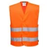 Portwest MeshAir Hi-Vis Two Band Vest - All Sizes