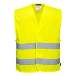 Portwest MeshAir Hi-Vis Two Band Vest - All Sizes -Build4less Shop C374YER 1