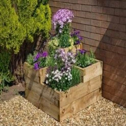 Forest Caledonian Tiered Raised Bed