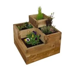 Forest Caledonian Tiered Raised Bed -Build4less Shop CALTRB9090 3 1