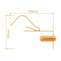 Corrapol Rigid Rock N Lock Side Flashing Range 13 Corrapol Rigid Rock N Lock Side Flashing Range -Build4less Shop CORRAPOL ROCKN LOCKFLASHING 500px V1.01 T