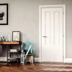 Canterbury White Primed Internal Door - All Sizes -Build4less Shop Canterbury Primed S L watermark 1 transformed