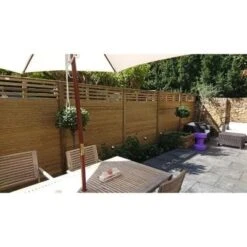 Canterbury Fence Panel - 1.83m X 1.83m -Build4less Shop Canterburycombifencepanelsgarden