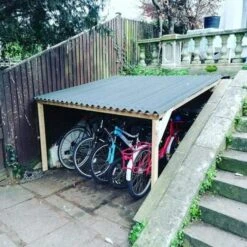 Corrapol-BT Corrugated Bitumen Ridge 1000mm - All Colours -Build4less Shop Clear Amber Roofing Sheet Installed