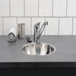 Commercial Rio Stainless Steel Integrated Sink - All Styles -Build4less Shop CommercialRioStainlessSteelIntegratedSink AllStyles