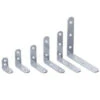 Zinc Plated Light Duty Corner Brackets - All Sizes