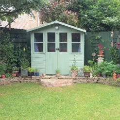 Haddon Shiplap 7ft X 5ft Summerhouse -Build4less Shop Customerpainted
