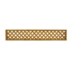 Forest Diamond Lattice Fence Topper - 6ft X 1ft