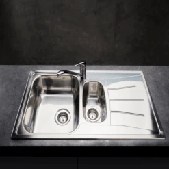 Comfort Diplomat 1.5 Stainless Steel Inset Kitchen Sink 10 Comfort Diplomat 1.5 Stainless Steel Inset Kitchen Sink -Build4less Shop Diplomat1.5Eco 2
