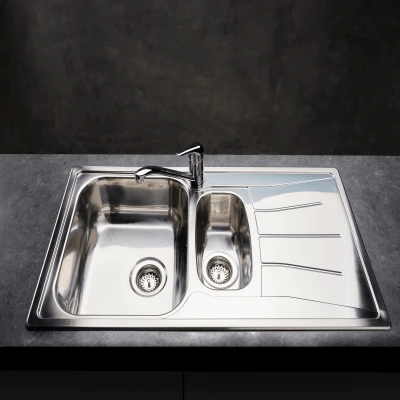 Comfort Diplomat 1.5 Stainless Steel Inset Kitchen Sink 4 Comfort Diplomat 1.5 Stainless Steel Inset Kitchen Sink - Image 4