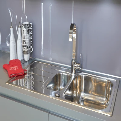 Comfort Diplomat 1.5 Stainless Steel Inset Kitchen Sink 6 Comfort Diplomat 1.5 Stainless Steel Inset Kitchen Sink - Image 6