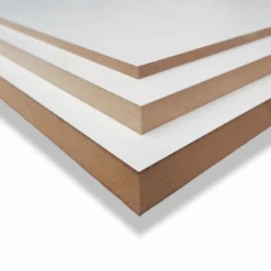 Double Sided White Melamine Faced MDF 2400mm X 1200mm X 18mm