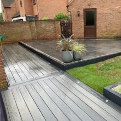 DDecks Duro360 Composite Reversible Decking Board 138mm X 23mm X 3.6m - All Colours -Build4less Shop Duro360 Composite Decking6 1