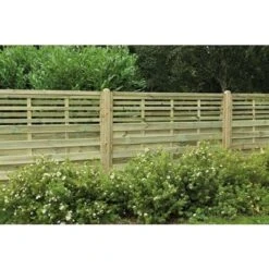 Forest 6ft X 6ft Pressure Treated Decorative Kyoto Fence Panel