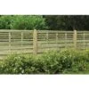 Forest 6ft X 5ft Pressure Treated Decorative Kyoto Fence Panel