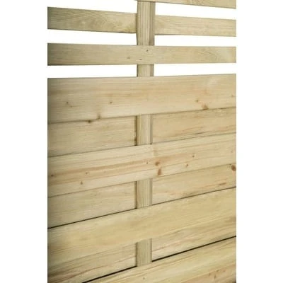Forest 6ft X 5ft Pressure Treated Decorative Kyoto Fence Panel 2 Forest 6ft X 5ft Pressure Treated Decorative Kyoto Fence Panel - Image 2