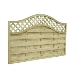 Forest 6ft X 4ft Pressure Treated Decorative Europa Prague Fence Panel -Build4less Shop EGSP2 3 1
