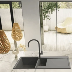 Easy 475 Granite Composite 1.5 Bowl Kitchen Sink - All Colours -Build4less Shop Easy475GraniteComposite1.5BowlKitchenSink AllColours