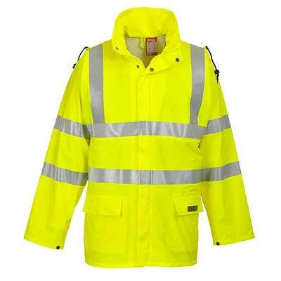Portwest Sealtex Flame Hi-Vis Jacket - All Sizes 1 Portwest Sealtex Flame Hi-Vis Jacket - All Sizes