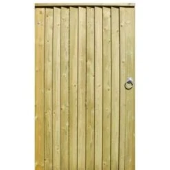 Featherboard Gate (Left Hand Hanging) Complete With Fixings