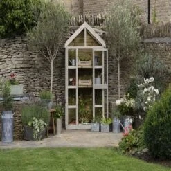 Forest Georgian Wall Greenhouse With Auto Vent