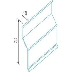 GF62 GRP Termination Bar 62mm X 10mm X 3m - All Colours -Build4less Shop GRP termination bar