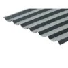 Cladco 34/1000 Box Profile Plain Galvanised 0.7mm Metal Roof Sheet - All Sizes