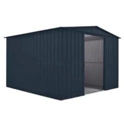 Globel Apex Metal Garden Shed - Grey - All Sizes -Build4less Shop Globel 10x10ft Apex Metal Garden Shed Grey Globel 1692797238597