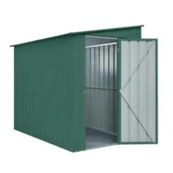 Globel 5ft X 8ft Lean-To Metal Garden Shed - All Colours -Build4less Shop Globel 5x8ft Lean To Metal Garden Shed Heritage Green Globel 1692795065467