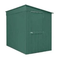 Globel 5ft X 8ft Lean-To Metal Garden Shed - All Colours