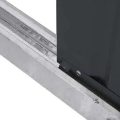 Globel Apex Metal Garden Shed - Grey - All Sizes -Build4less Shop Globel 6x5ft Apex Metal Garden Shed Grey Globel 1692795187597