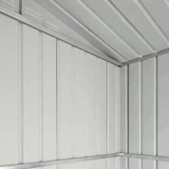 Globel Apex Metal Garden Shed - Grey - All Sizes -Build4less Shop Globel 6x5ft Apex Metal Garden Shed Grey Globel 1692795189427