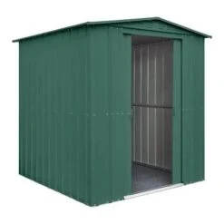 Globel Apex Metal Garden Shed - Green - All Sizes -Build4less Shop Globel 6x8ft Apex Metal Garden Shed Green Globel 1692795203929