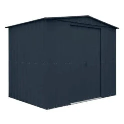 Globel Apex Metal Garden Shed - Anthracite Grey - All Sizes -Build4less Shop Globel 8x6ft Apex Metal Garden Shed Anthracite Grey Globel 1692797247905