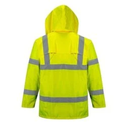 Portwest Hi-Vis Rain Jacket - All Sizes -Build4less Shop H440YER R