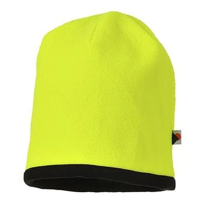 Portwest Reversible Hi-Vis Beanie Hat - All Colours 2 Portwest Reversible Hi-Vis Beanie Hat - All Colours - Image 2