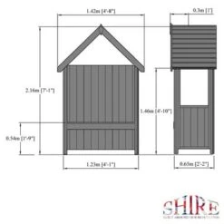 Hebe Arbour - 4ft X 2ft (Pressure Treated) -Build4less Shop HebeArbourlinedrawing 700x 4dca3cf3 a2fe 4121 9d95 feb2b4b9f394