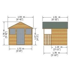 Hobby Playhouse - 6ft X 4ft -Build4less Shop Hobby1 700x e7080d3f 34f2 4a7c 9e83 1db229772dfc