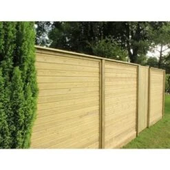 Level Top Tongue And Groove Effect Fence Panel - All Sizes