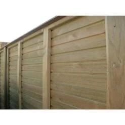 Level Top Tongue And Groove Effect Fence Panel - All Sizes -Build4less Shop Horizontaltonguegroove