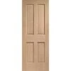 Victorian 4 Panel Internal Oak Door