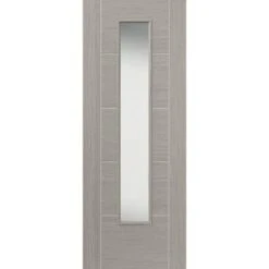 Tigris Lava Laminate Glazed Internal Door - All Sizes
