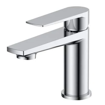 Mini Mono Basin Chrome Mixer Tap With Clicker Waste 1 Mini Mono Basin Chrome Mixer Tap With Clicker Waste