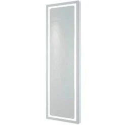 LED Illuminated Tall Dress Mirror With Demister And Touch Sensor Switch