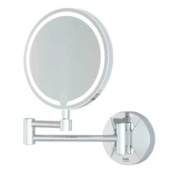 LED Illuminated 3x Magnifying Mirror With Touch Sensor Switch - All Styles